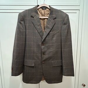 Custom Canadian Made Blazer with Zenga wool fabric